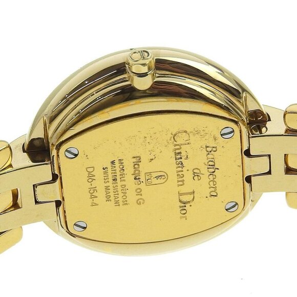 Dior Bakira Watches blackDial Plated Gold Quartz Analog display - Picture 2 of 8